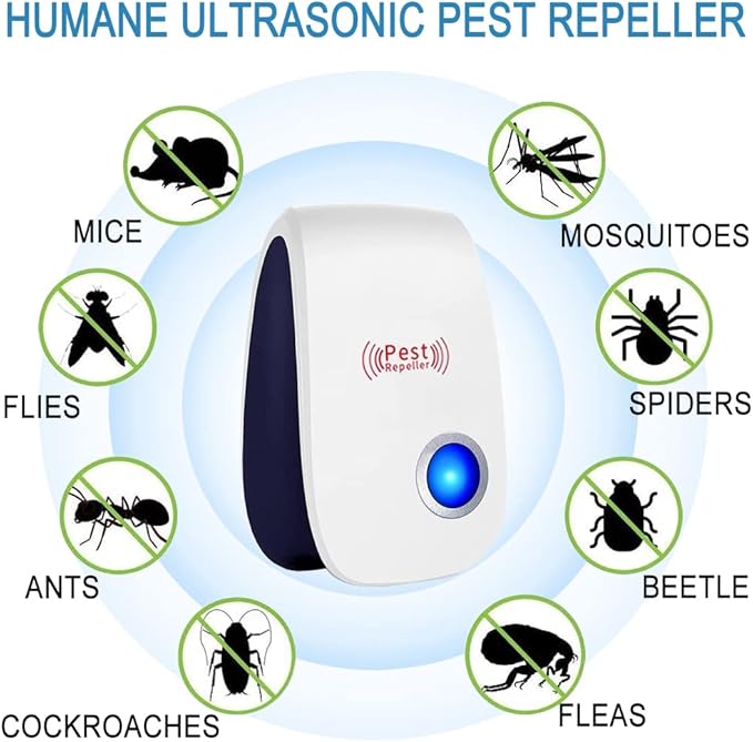 Repelente Ultrasonico Pest Caja Verde